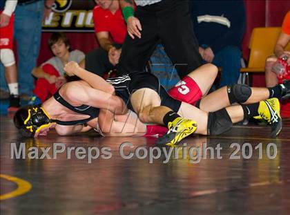 Thumbnail 2 in Canandaigua Academy vs Corning (Corning Duals) photogallery.