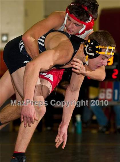 Thumbnail 3 in Canandaigua Academy vs Corning (Corning Duals) photogallery.