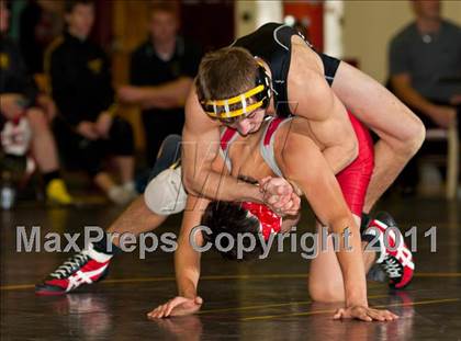 Thumbnail 1 in Canandaigua Academy vs Corning (Corning Duals) photogallery.