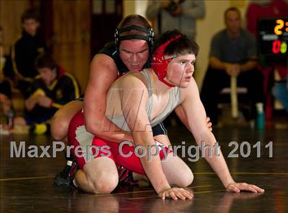 Thumbnail 2 in Canandaigua Academy vs Corning (Corning Duals) photogallery.