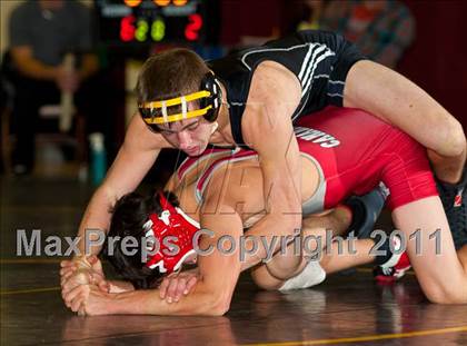 Thumbnail 2 in Canandaigua Academy vs Corning (Corning Duals) photogallery.