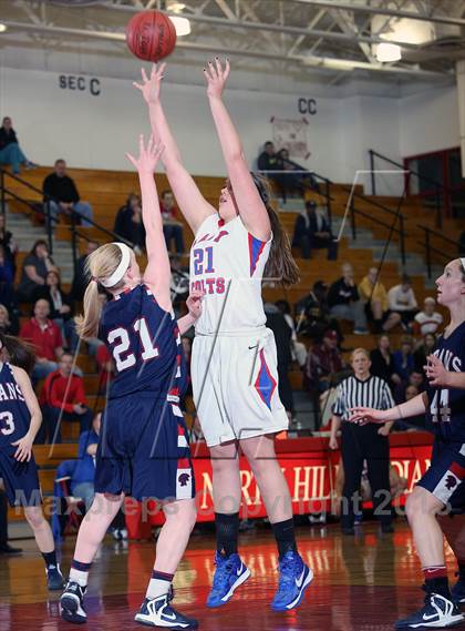Thumbnail 3 in Chartiers Valley vs. Shaler Area (WPIAL Playoffs) photogallery.
