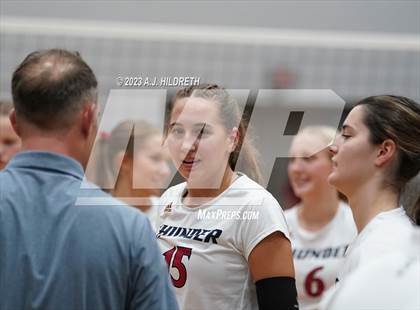 Thumbnail 1 in Liberty North @ St. James Academy (St James Volleyball Slam) photogallery.