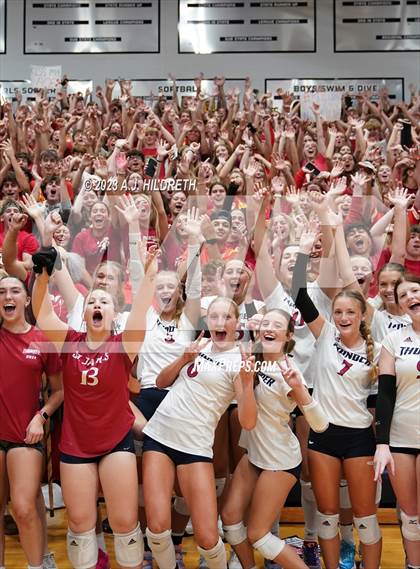 Thumbnail 3 in Liberty North @ St. James Academy (St James Volleyball Slam) photogallery.