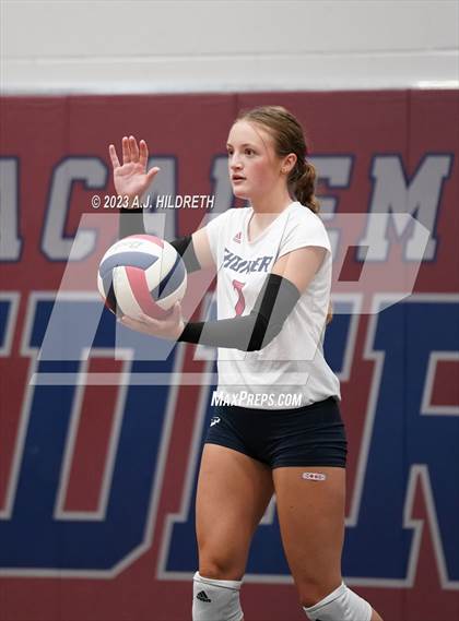 Thumbnail 2 in Liberty North @ St. James Academy (St James Volleyball Slam) photogallery.