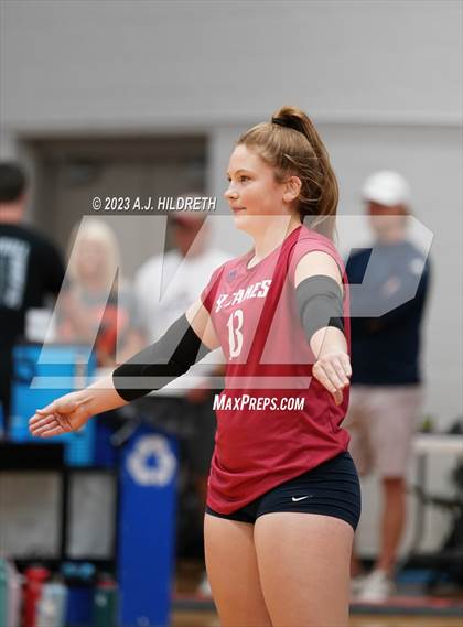 Thumbnail 2 in Liberty North @ St. James Academy (St James Volleyball Slam) photogallery.