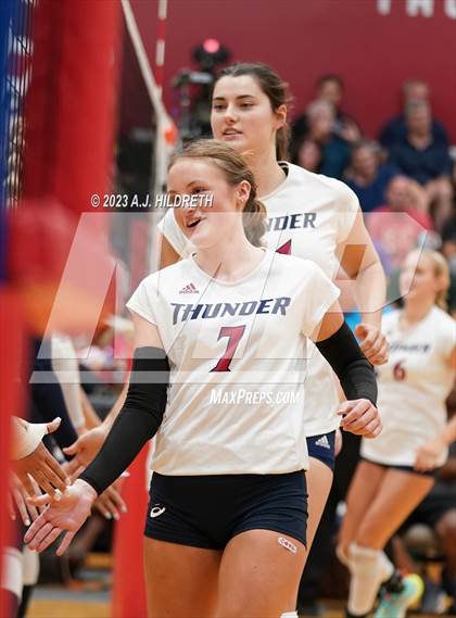 Thumbnail 3 in Liberty North @ St. James Academy (St James Volleyball Slam) photogallery.