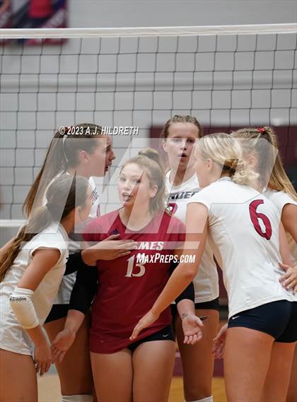 Thumbnail 2 in Liberty North @ St. James Academy (St James Volleyball Slam) photogallery.