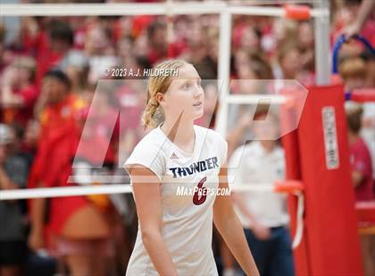 Thumbnail 2 in Liberty North @ St. James Academy (St James Volleyball Slam) photogallery.