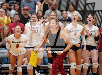 Thumbnail 1 in Liberty North @ St. James Academy (St James Volleyball Slam) photogallery.