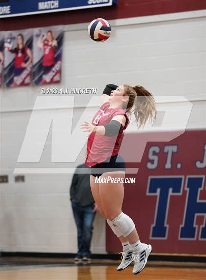 Thumbnail 2 in Liberty North @ St. James Academy (St James Volleyball Slam) photogallery.