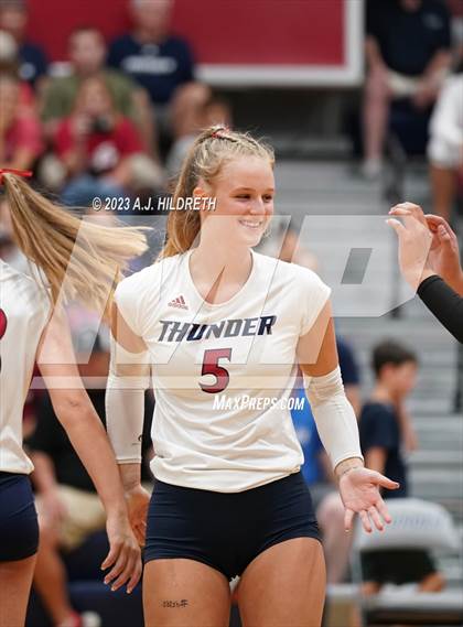 Thumbnail 1 in Liberty North @ St. James Academy (St James Volleyball Slam) photogallery.