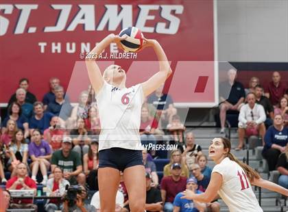 Thumbnail 2 in Liberty North @ St. James Academy (St James Volleyball Slam) photogallery.