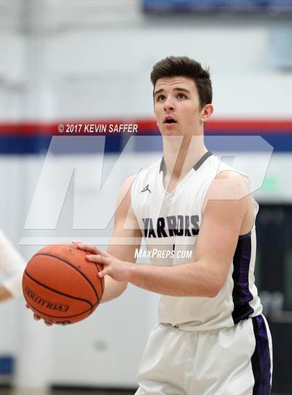 Thumbnail 2 in Longmont Christian vs. Arickaree/Woodlin (CHSAA 1A Regional Playoff) photogallery.