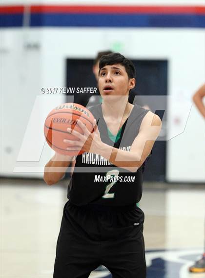 Thumbnail 2 in Longmont Christian vs. Arickaree/Woodlin (CHSAA 1A Regional Playoff) photogallery.