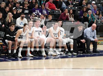 Thumbnail 1 in Longmont Christian vs. Arickaree/Woodlin (CHSAA 1A Regional Playoff) photogallery.