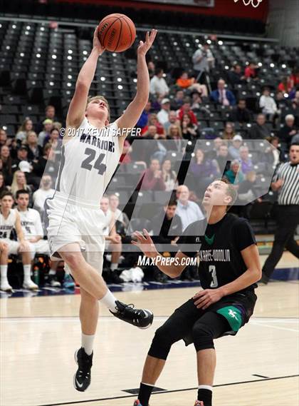 Thumbnail 2 in Longmont Christian vs. Arickaree/Woodlin (CHSAA 1A Regional Playoff) photogallery.