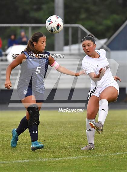 Thumbnail 1 in Dixon @ Western Alamance (NCHSAA 3A East Final) photogallery.