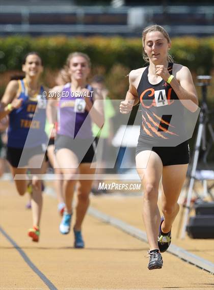 Thumbnail 3 in CIF NCS Masters Track and Field (Girls 800 Meter) photogallery.