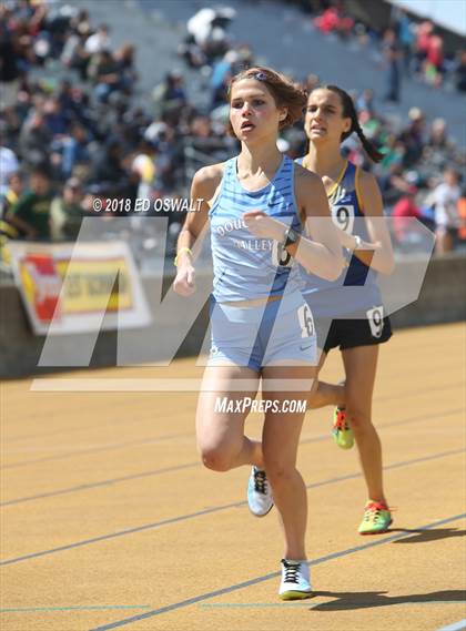 Thumbnail 3 in CIF NCS Masters Track and Field (Girls 800 Meter) photogallery.