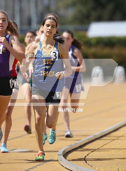 Thumbnail 2 in CIF NCS Masters Track and Field (Girls 800 Meter) photogallery.