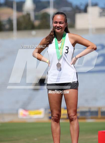 Thumbnail 3 in CIF NCS Masters Track and Field (Girls 800 Meter) photogallery.