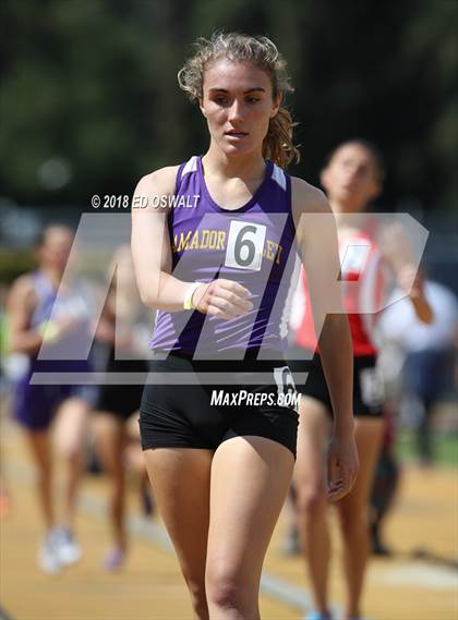 Thumbnail 2 in CIF NCS Masters Track and Field (Girls 800 Meter) photogallery.