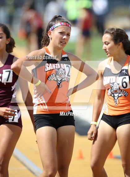 Thumbnail 3 in CIF NCS Masters Track and Field (Girls 800 Meter) photogallery.