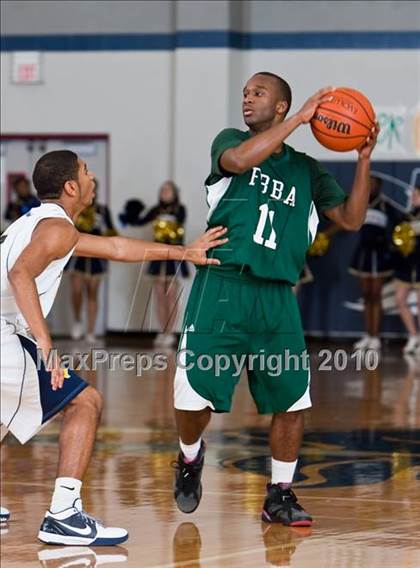 Thumbnail 1 in Fort Bend Baptist vs. Westbury Christian (TAPPS District 4-4A Basketball Tournament) photogallery.