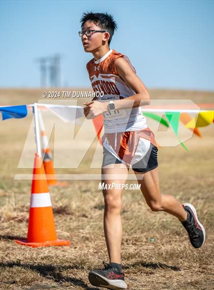 Thumbnail 1 in UIL 6A Boys Cross Country District 25 Finals photogallery.