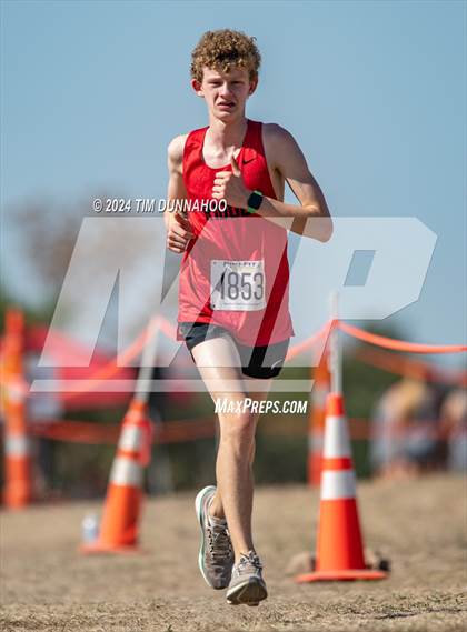 Thumbnail 1 in UIL 6A Boys Cross Country District 25 Finals photogallery.