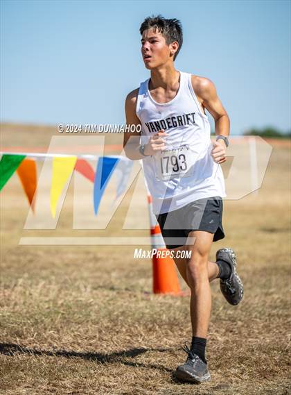 Thumbnail 1 in UIL 6A Boys Cross Country District 25 Finals photogallery.