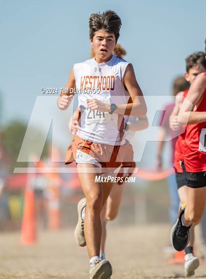 Thumbnail 1 in UIL 6A Boys Cross Country District 25 Finals photogallery.