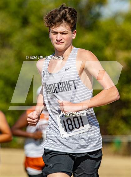 Thumbnail 1 in UIL 6A Boys Cross Country District 25 Finals photogallery.