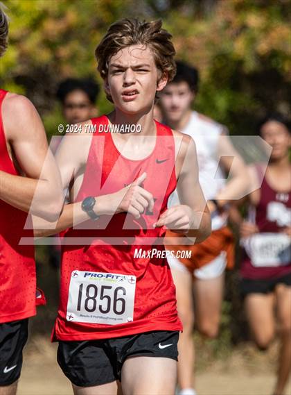 Thumbnail 3 in UIL 6A Boys Cross Country District 25 Finals photogallery.