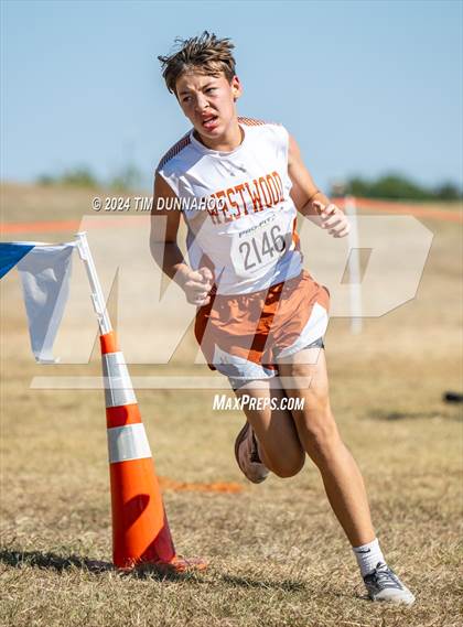 Thumbnail 3 in UIL 6A Boys Cross Country District 25 Finals photogallery.