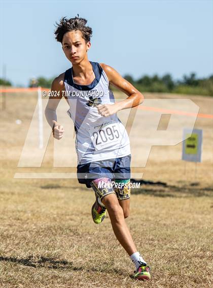 Thumbnail 1 in UIL 6A Boys Cross Country District 25 Finals photogallery.