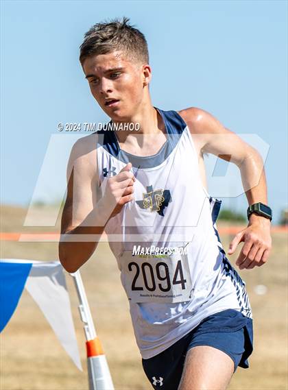 Thumbnail 1 in UIL 6A Boys Cross Country District 25 Finals photogallery.