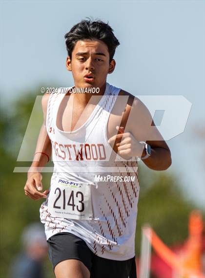 Thumbnail 2 in UIL 6A Boys Cross Country District 25 Finals photogallery.