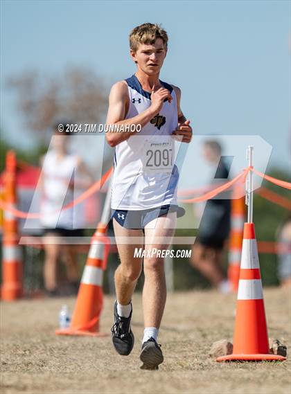 Thumbnail 1 in UIL 6A Boys Cross Country District 25 Finals photogallery.