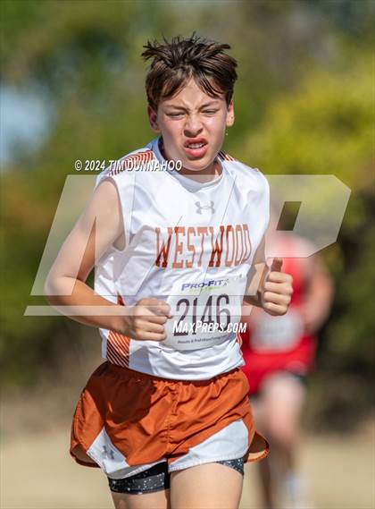 Thumbnail 1 in UIL 6A Boys Cross Country District 25 Finals photogallery.