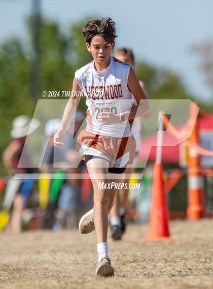 Thumbnail 3 in UIL 6A Boys Cross Country District 25 Finals photogallery.