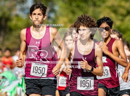 Thumbnail 1 in UIL 6A Boys Cross Country District 25 Finals photogallery.
