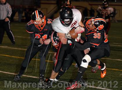 Thumbnail 1 in Clarion Area vs. Brockway (District IX Class A Semifinal) photogallery.