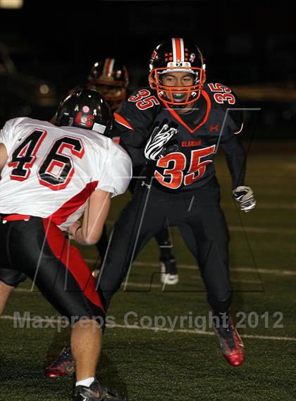 Thumbnail 2 in Clarion Area vs. Brockway (District IX Class A Semifinal) photogallery.