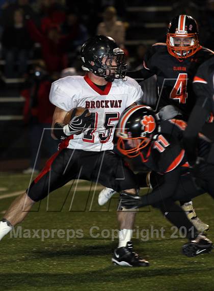 Thumbnail 1 in Clarion Area vs. Brockway (District IX Class A Semifinal) photogallery.