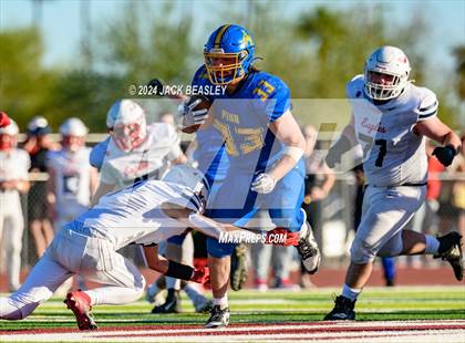 Thumbnail 2 in Pima vs Scottsdale Christian Academy (AIA 2A Final) photogallery.