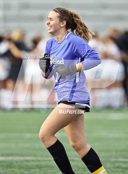 Thumbnail 3 in Harvard-Westlake vs. Carlsbad (CIF SS Open Division Semifinal) photogallery.