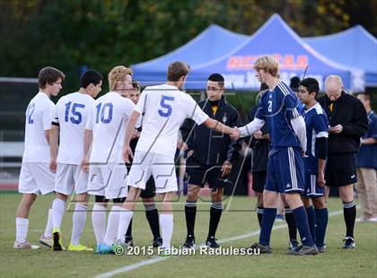 Thumbnail 1 in Franklin Academy vs. Community School of Davidson (NCHSAA 1A Final) photogallery.