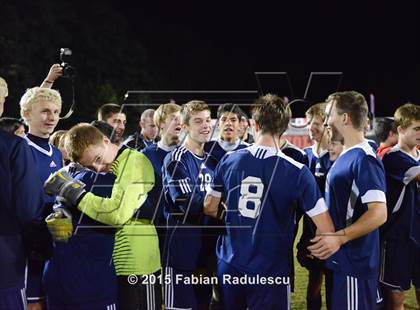 Thumbnail 2 in Franklin Academy vs. Community School of Davidson (NCHSAA 1A Final) photogallery.